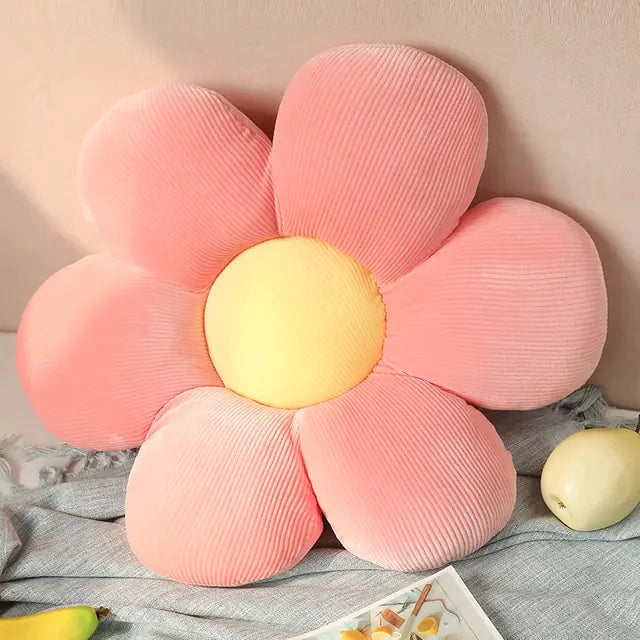 Stijlvol en Comfortabel Bloemvormig Zitkussen - Floral Bliss