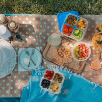6-Pack Herbruikbare Bento Box Maaltijd Prep Set