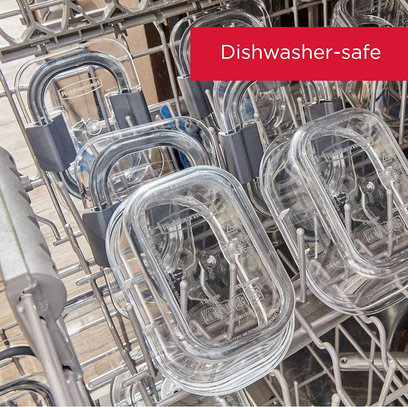 44-Delige BPA-vrije Luchtdichte Voedselopslagset met Lekvrije Deksel