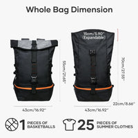 Multifunctionele 35L Rugzak voor Sport en Reizen - SportsPro