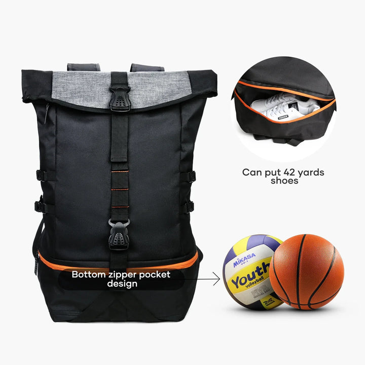 Multifunctionele 35L Rugzak voor Sport en Reizen - SportsPro