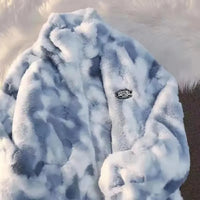 Tie-Dye Fleecejack voor Dames - Nila