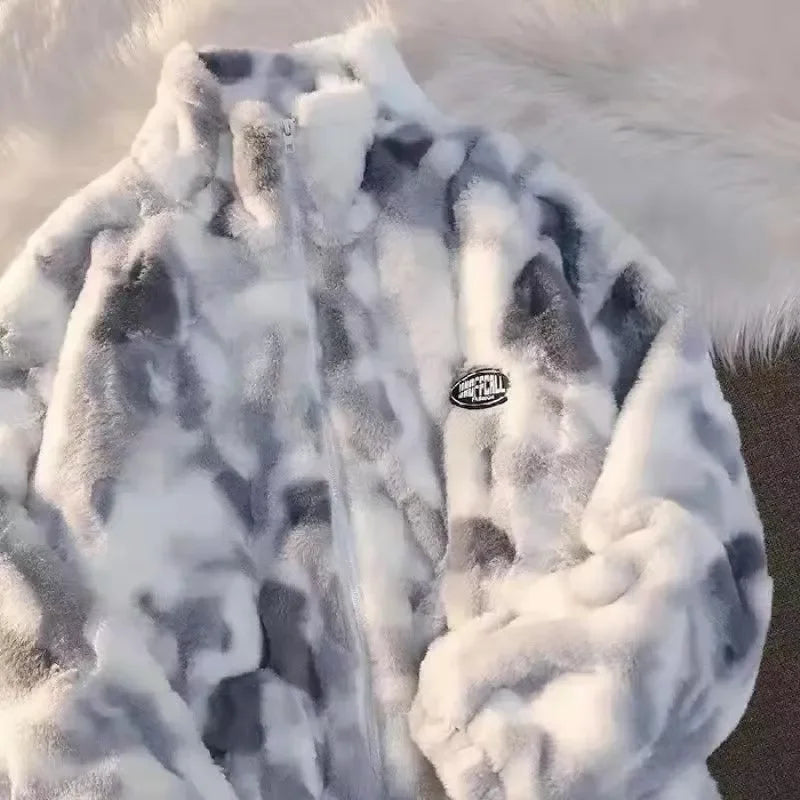 Tie-Dye Fleecejack voor Dames - Nila