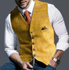 Luxe Geruit Heren Gilet - Edward