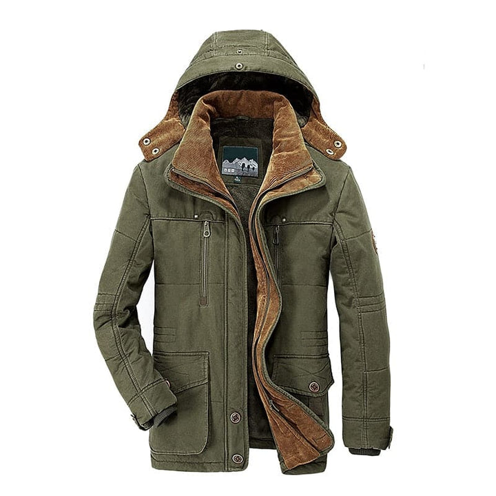 Comfortabele Heren Winterjas met Meerdere Zakken - Max