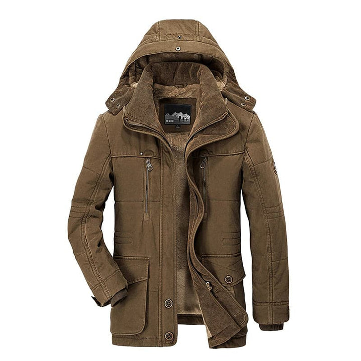 Comfortabele Heren Winterjas met Meerdere Zakken - Max
