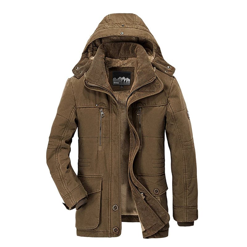 Comfortabele Heren Winterjas met Meerdere Zakken - Max