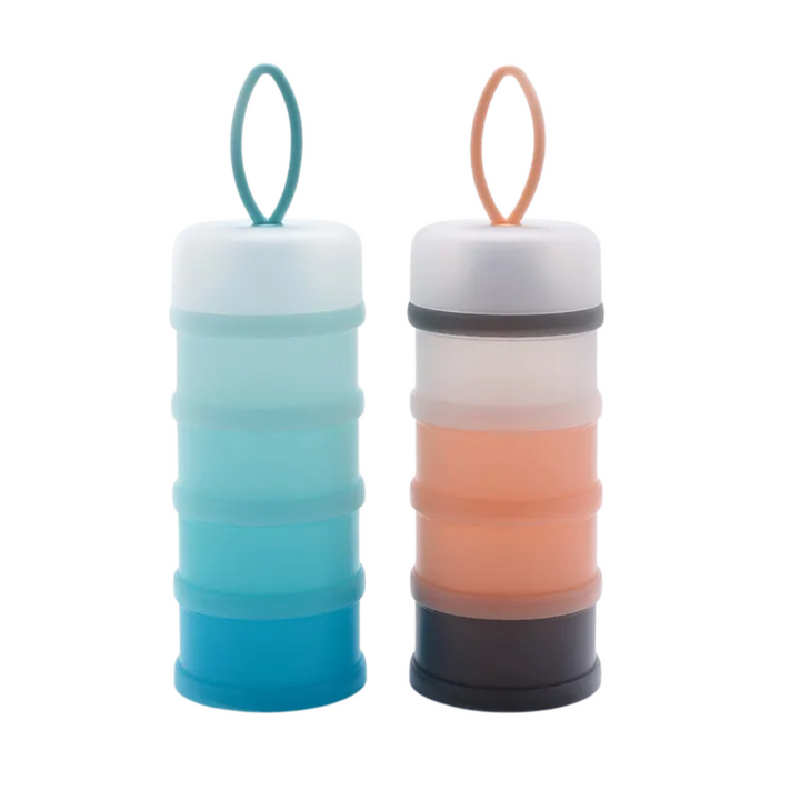4-Vaks Stapelbare Portiecontrole Containers