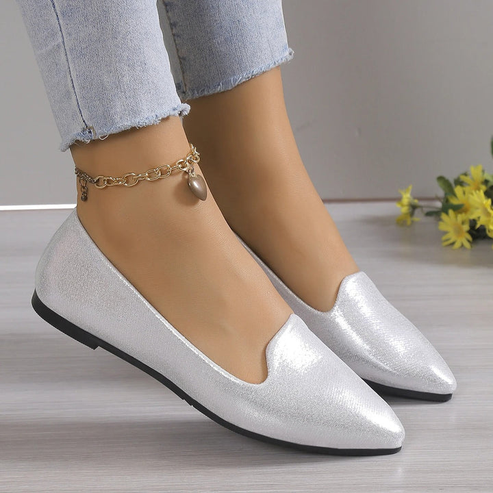 Stijlvolle Punt Ballerina's met Stretch - Vivienne