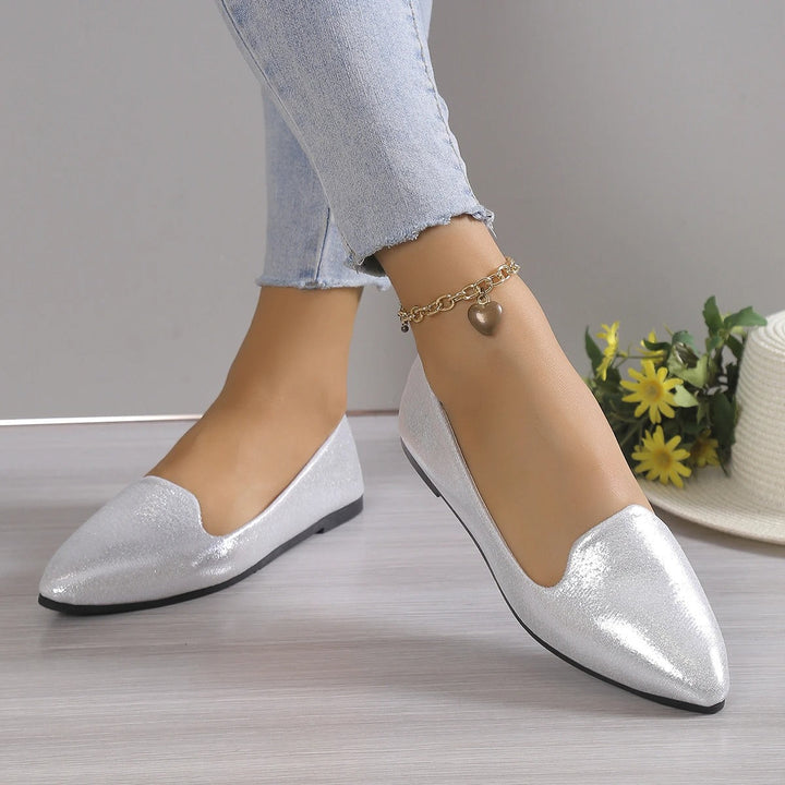 Stijlvolle Punt Ballerina's met Stretch - Vivienne