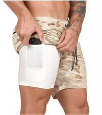 Heren Hardloopshort met Dubbele Laag – Milan