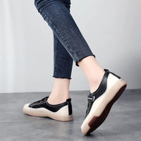 Stijlvolle Echt Leren Sneakers voor Dames – Beatrice