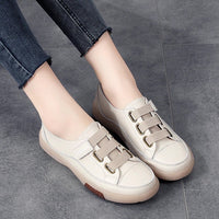 Stijlvolle Echt Leren Sneakers voor Dames – Beatrice