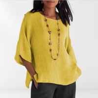 Luchtig Dames Shirt met Lange Mouwen – Mae