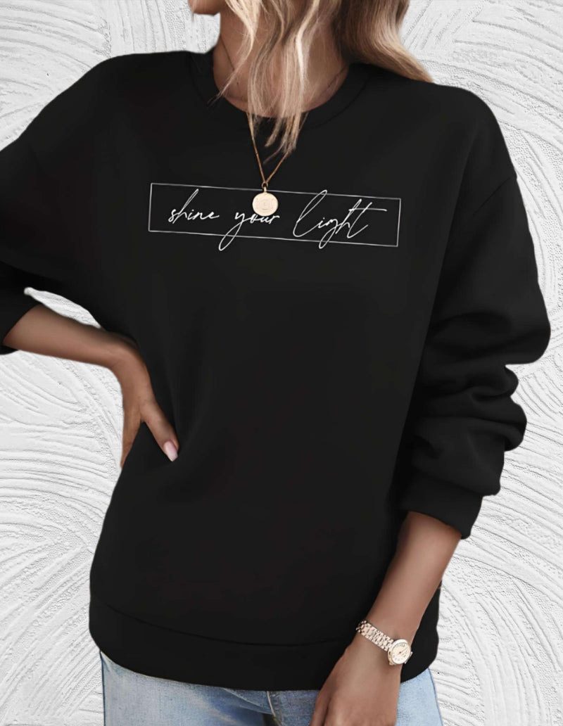 Oversized Dames Sweater met Ronde Hals - Luna