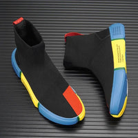Lichte Herensneakers in sok-stijl - Maverick
