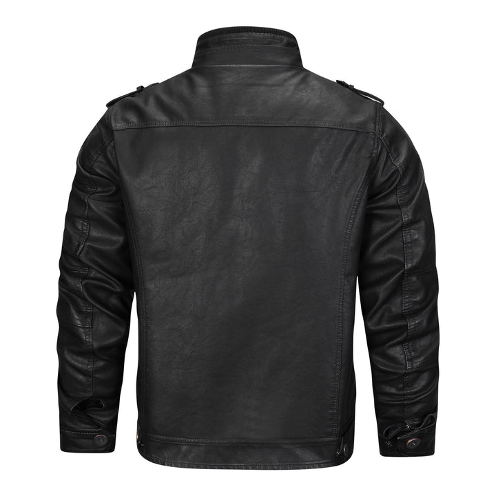 Avan - Stoer Leren Jacket voor Heren