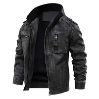 Avan - Stoer Leren Jacket voor Heren