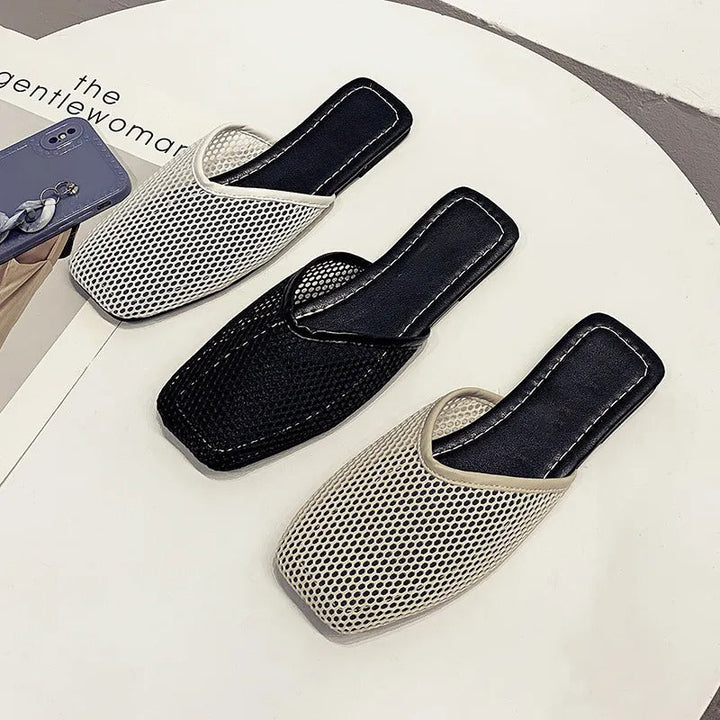 Dames Mesh-Slippers met gesloten neus – Odessa