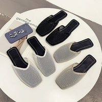 Dames Mesh-Slippers met gesloten neus – Odessa