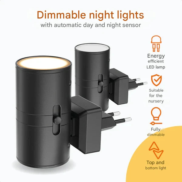 Dimbare Nachtlamp met Sensor - LumenGuard