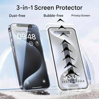 3-in-1 iPhone Screenprotector - iShield Privacy