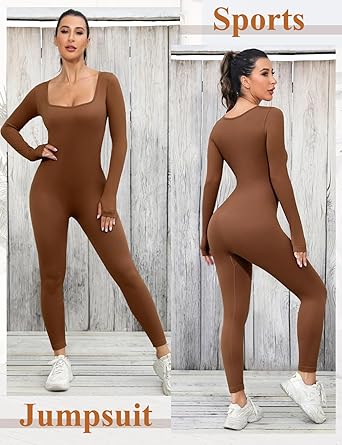 Dames Shapewear Jumpsuit met Lange Mouwen - SleekFit