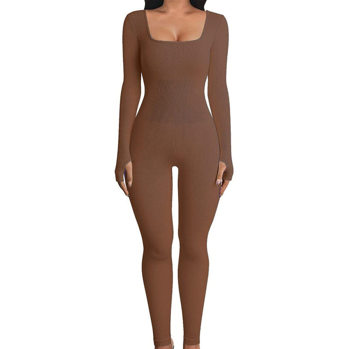 Dames Shapewear Jumpsuit met Lange Mouwen - SleekFit