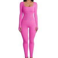 Dames Shapewear Jumpsuit met Lange Mouwen - SleekFit