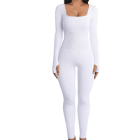 Dames Shapewear Jumpsuit met Lange Mouwen - SleekFit