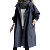 Winddichte Dames Trenchcoat met Capuchon - Luna