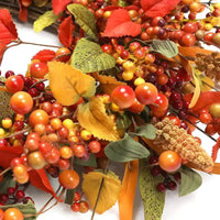 Herfstige Rotan Deurkrans - AmberLeaf