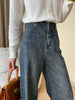 Vintage Wijde Dames Jeans - Mila