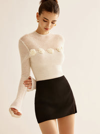 Leuke Witte Sweater voor Dames - Sophia