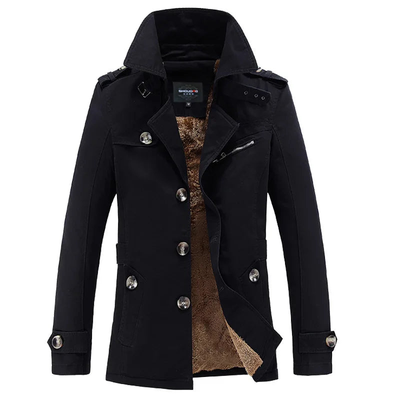 Vardi Dante™ Michiel Winter Trenchcoat | Trendy Warme Winterjas