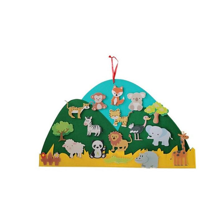 DIY Viltbord voor Kinderen - AnimalAdventure