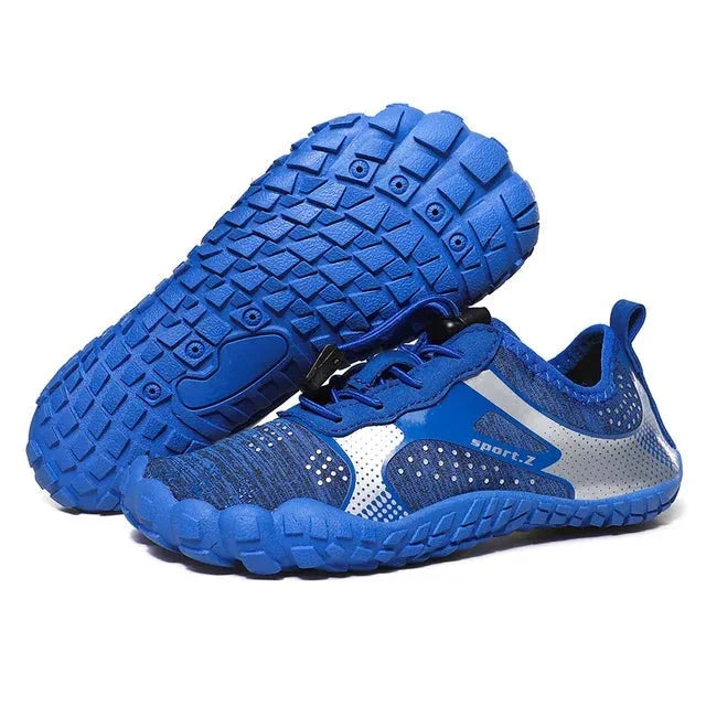 Strandschoenen voor kinderen met een stevige zool en een veilige pasvorm - WaveTrek