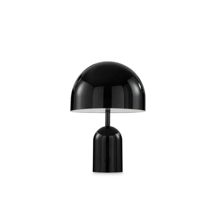 Draagbare Tafellamp met Chromen Afwerking - ChromeGlow
