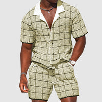 Tweedelige Heren Zomerset met Ruitpatroon – Jules
