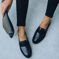 Zwarte Dames Loafers – Elara
