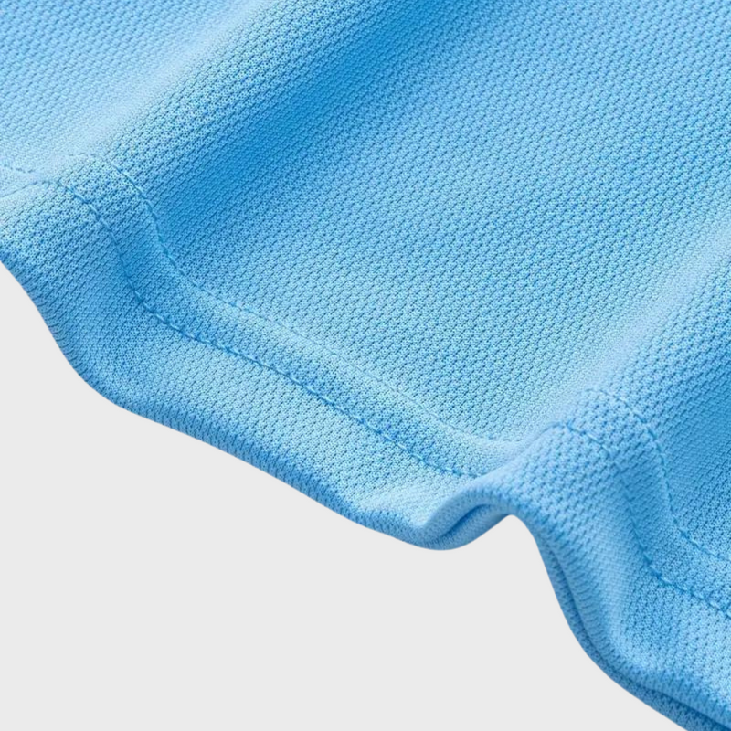 Męska koszulka polo z subtelnym nadrukiem - Noah