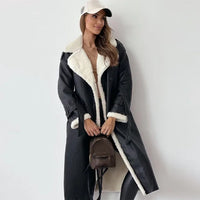 Stijlvolle Lange Dames Winterjas - Seraphina