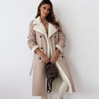 Stijlvolle Lange Dames Winterjas - Seraphina
