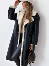 Stijlvolle Lange Dames Winterjas - Seraphina