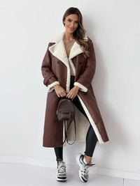 Stijlvolle Lange Dames Winterjas - Seraphina