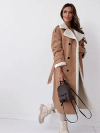 Stijlvolle Lange Dames Winterjas - Seraphina
