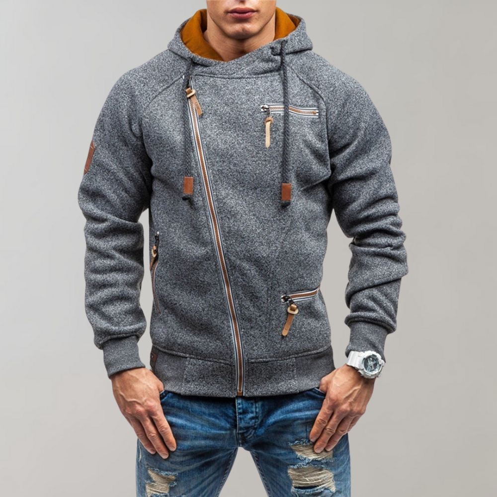 Casual Hoodie met Ritssluiting - Orion