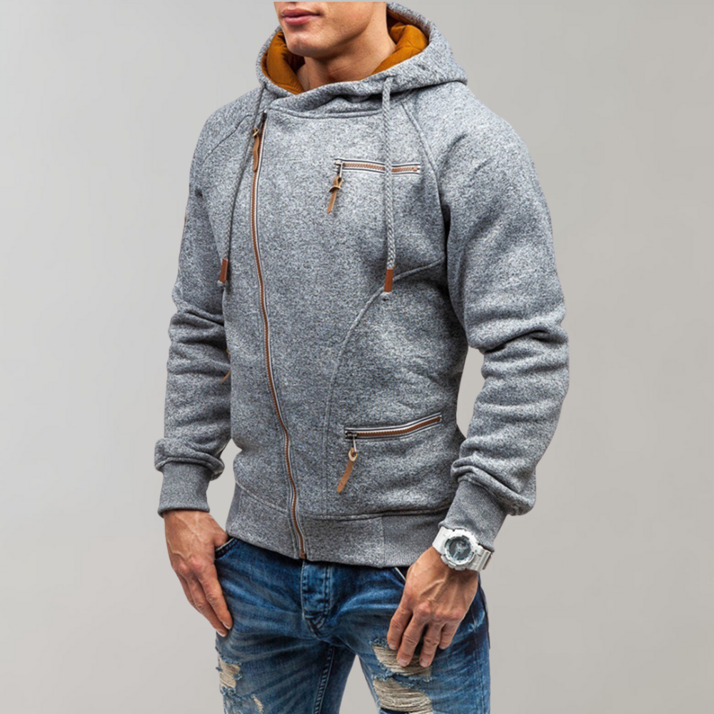 Casual Hoodie met Ritssluiting - Orion