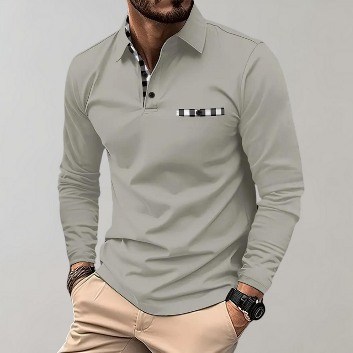 Heren T-shirt met Lange Mouwen - Finn