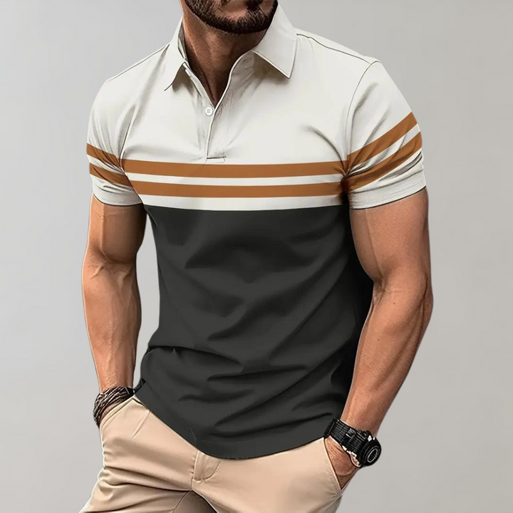 Gestreept Heren Poloshirt – Mauro